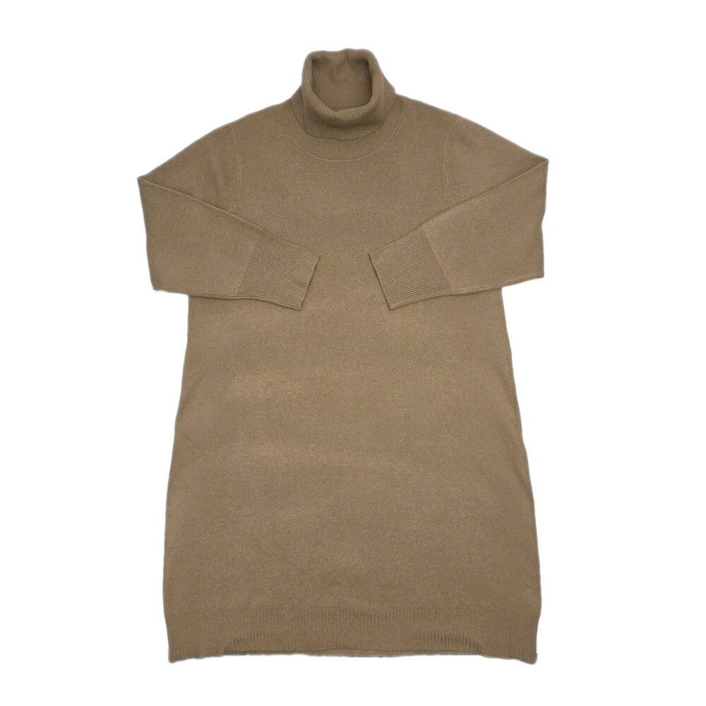 Torrid 2 Sweater Dress Turtleneck Brown Women Sz 2X Knee Length Long Sleeve Boho